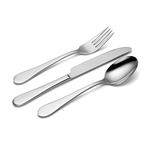 Oneida Icarus 45-Piece Flatware Set, Service for 8, Silver R946781