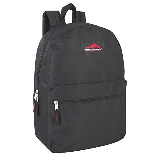 Trailmaker Classic 17 Inch Backpack with Adjustable Padded Shoulder Straps