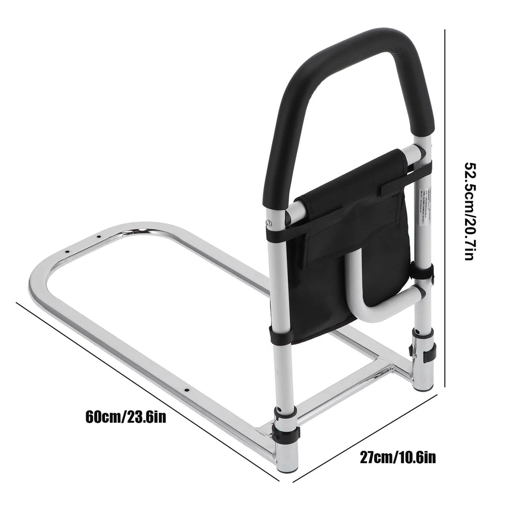 Okimo Bed Rail for Elderly Safety, Adjustable Bed Side Handrail with Storage Bag P406