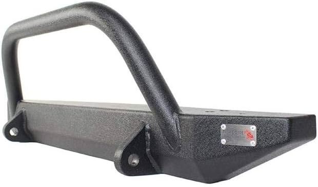 FISHBONE Jeep TJ Front Bumper with Winch Guard 97-06 Wrangler Steel Black D504