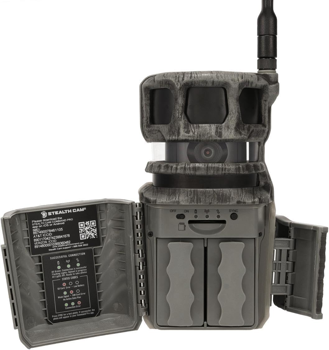 Stealth Cam Revolver 36MP Cellular Trail Camera 2-Pack with 32GB SD Cards I872