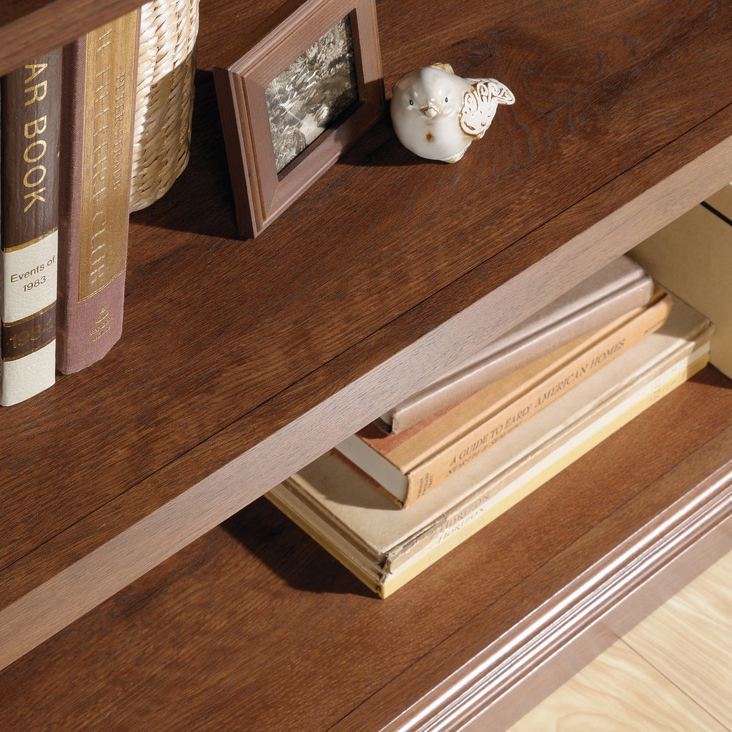 Sauder Select 2-Shelf Bookcase, Oiled Oak N9379