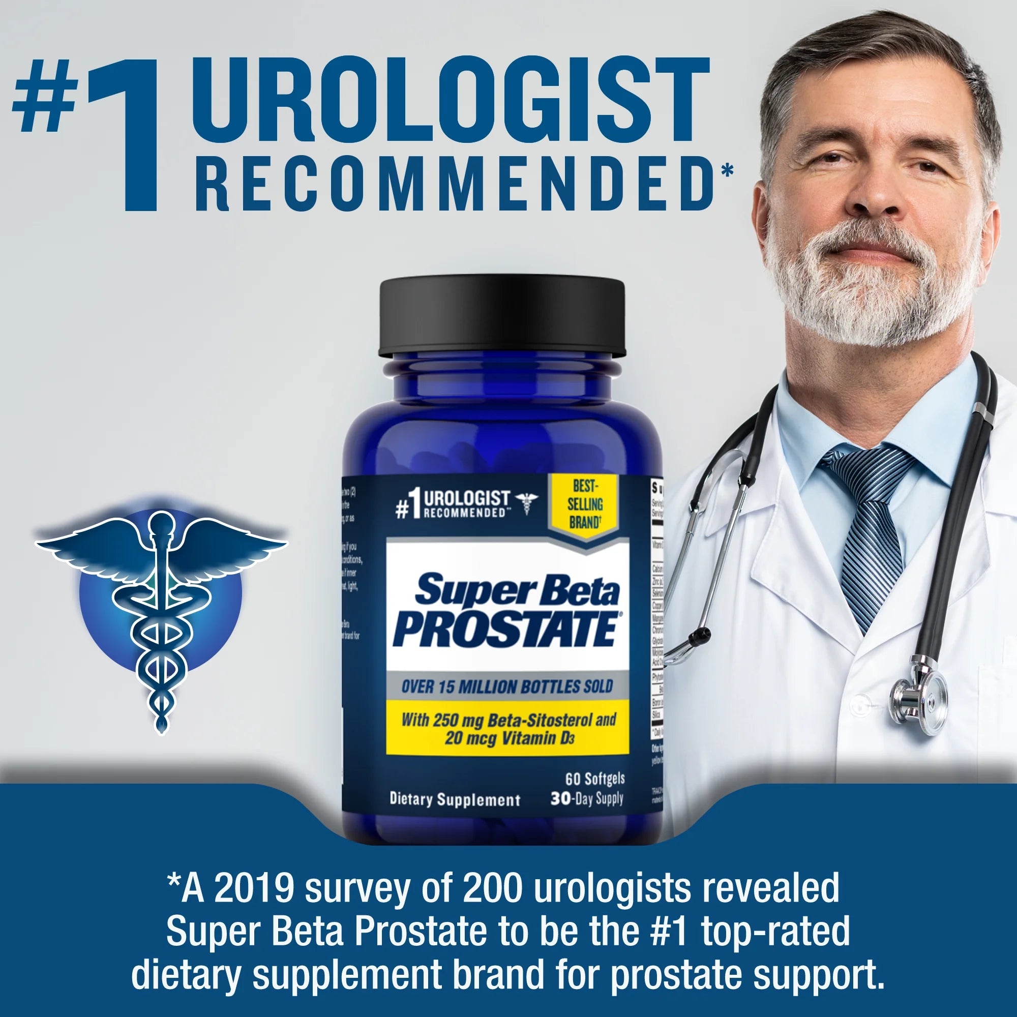 Super Beta Prostate with Beta Sitosterol Caplets, 60 CT Z72483