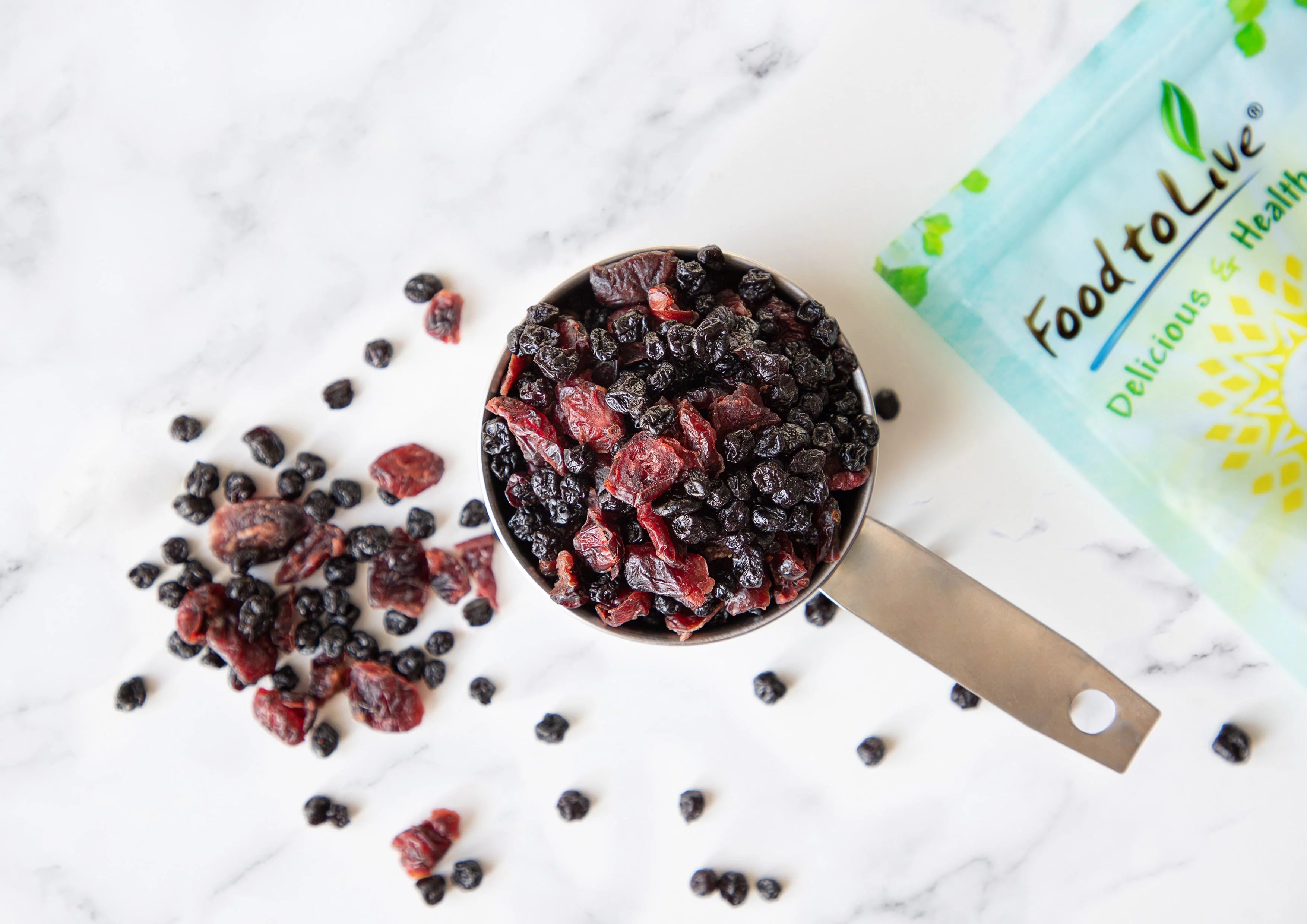 Organic Essential Berries Mix, 1.5 lbs, Non-GMO Dried Blueberries & Cranberries X580682
