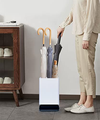 GeLive Small Umbrella Stand Rack with Drip Tray, Freestanding Entryway Holder D489