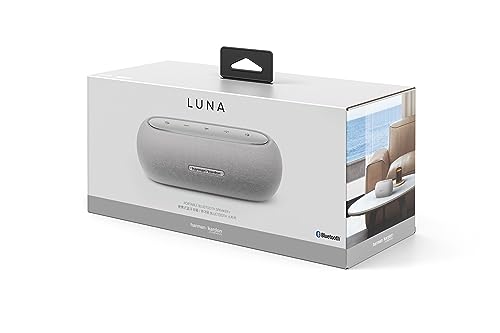 Harman Kardon Luna Portable Bluetooth Speaker, IP67 Waterproof, Black K74616