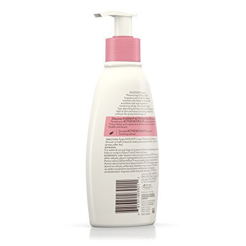 Aveeno Creamy Oil Daily Body Moisturizer, Non-Greasy, 12 fl. oz F934