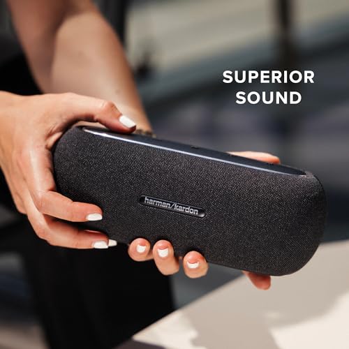 Harman Kardon Luna Portable Bluetooth Speaker, IP67 Waterproof, Black K74616