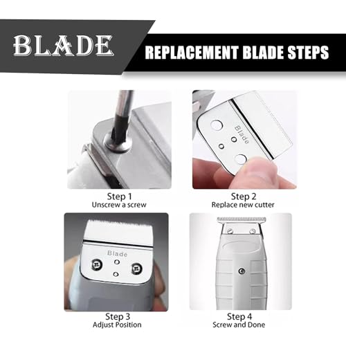 Andis Outliner II Replacement Blade for Hair Clipper Trimmer (2PCS) B9547