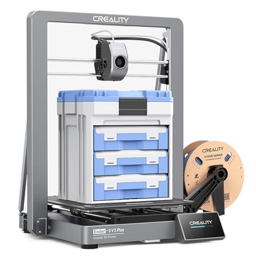 Creality Ender 3 V3 SE 3D Printer, Max Speed 250mm/s Faster Printing Upgrade CR Touch Auto Leveling Sprite Direct Drive Extruder Dual Z-Axis Ender 3D Printers, Printing Size 8.66x8.66x9.84 inch