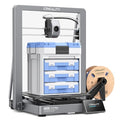 Creality Ender 3 V3 SE 3D Printer, Max Speed 250mm/s Faster Printing Upgrade CR Touch Auto Leveling Sprite Direct Drive Extruder Dual Z-Axis Ender 3D Printers, Printing Size 8.66x8.66x9.84 inch