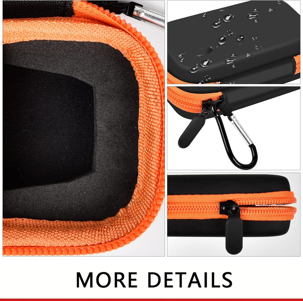 2 SSD Hard Drive Case for SanDisk Extreme Portable SSD, Orange S4802