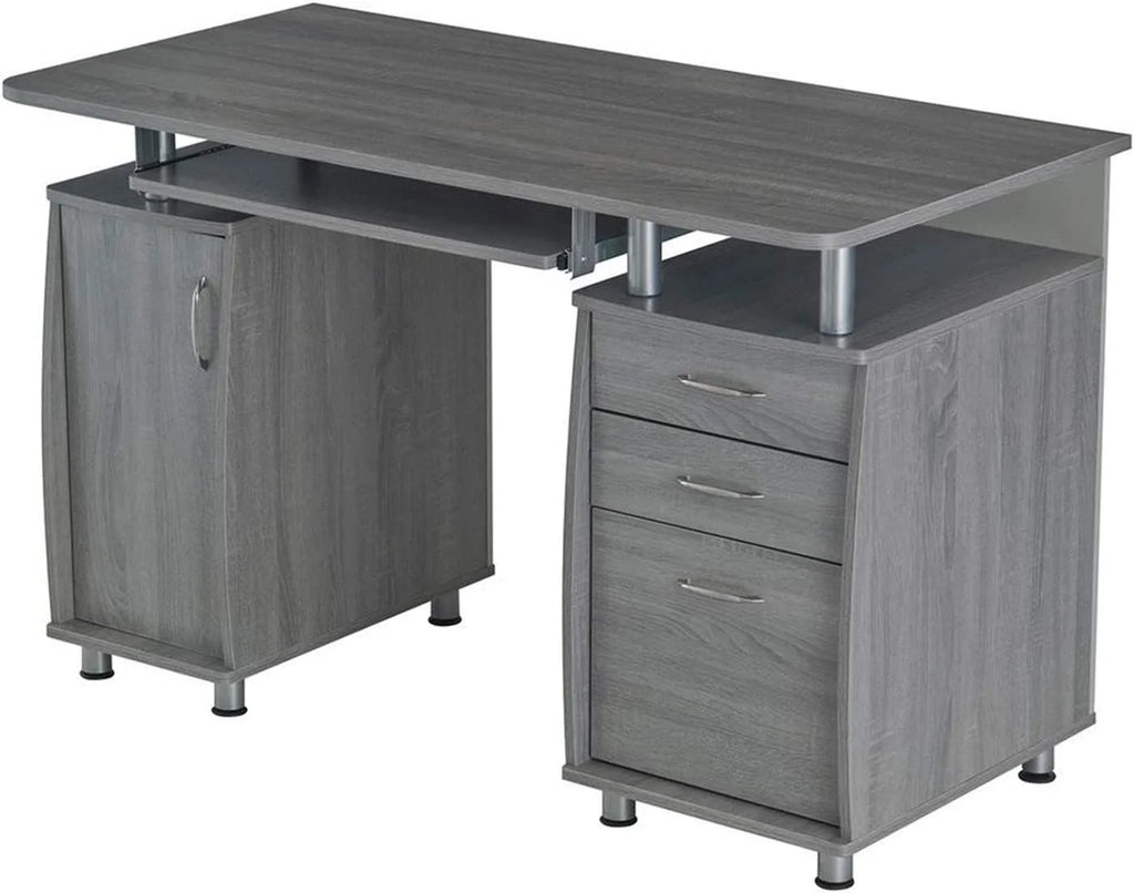 Gray Small Computer Desk E63633