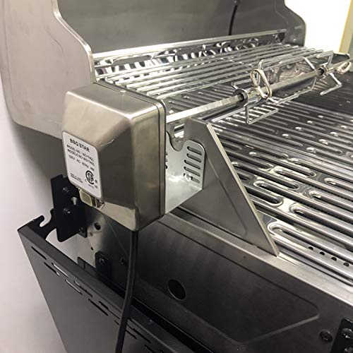 Stainless Steel BBQ Rotisserie Motor Replacement 40 lb Load Z69787