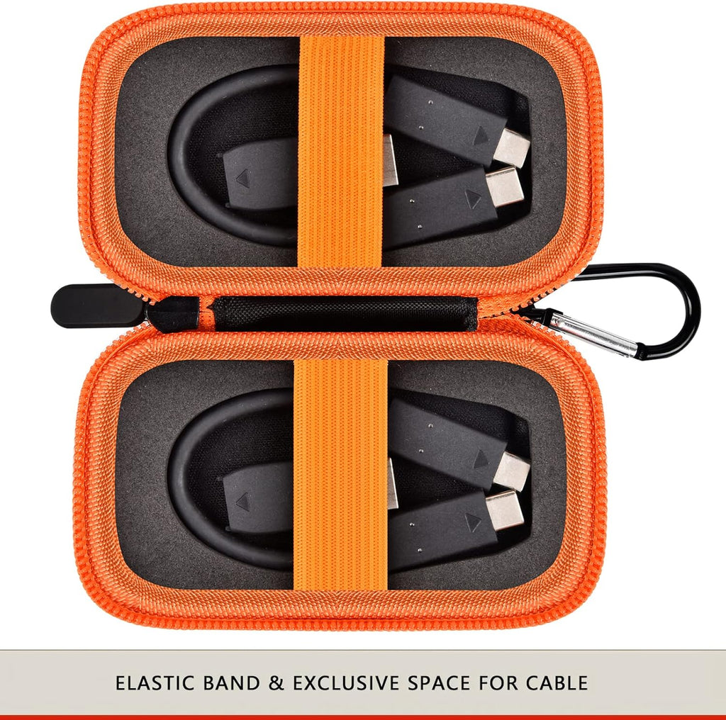 2 SSD Hard Drive Case for SanDisk Extreme Portable SSD, Orange S4802
