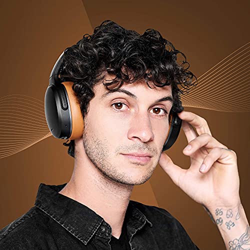 Skullcandy Crusher ANC Wireless Headphone - Black/Tan (Renewed) E887