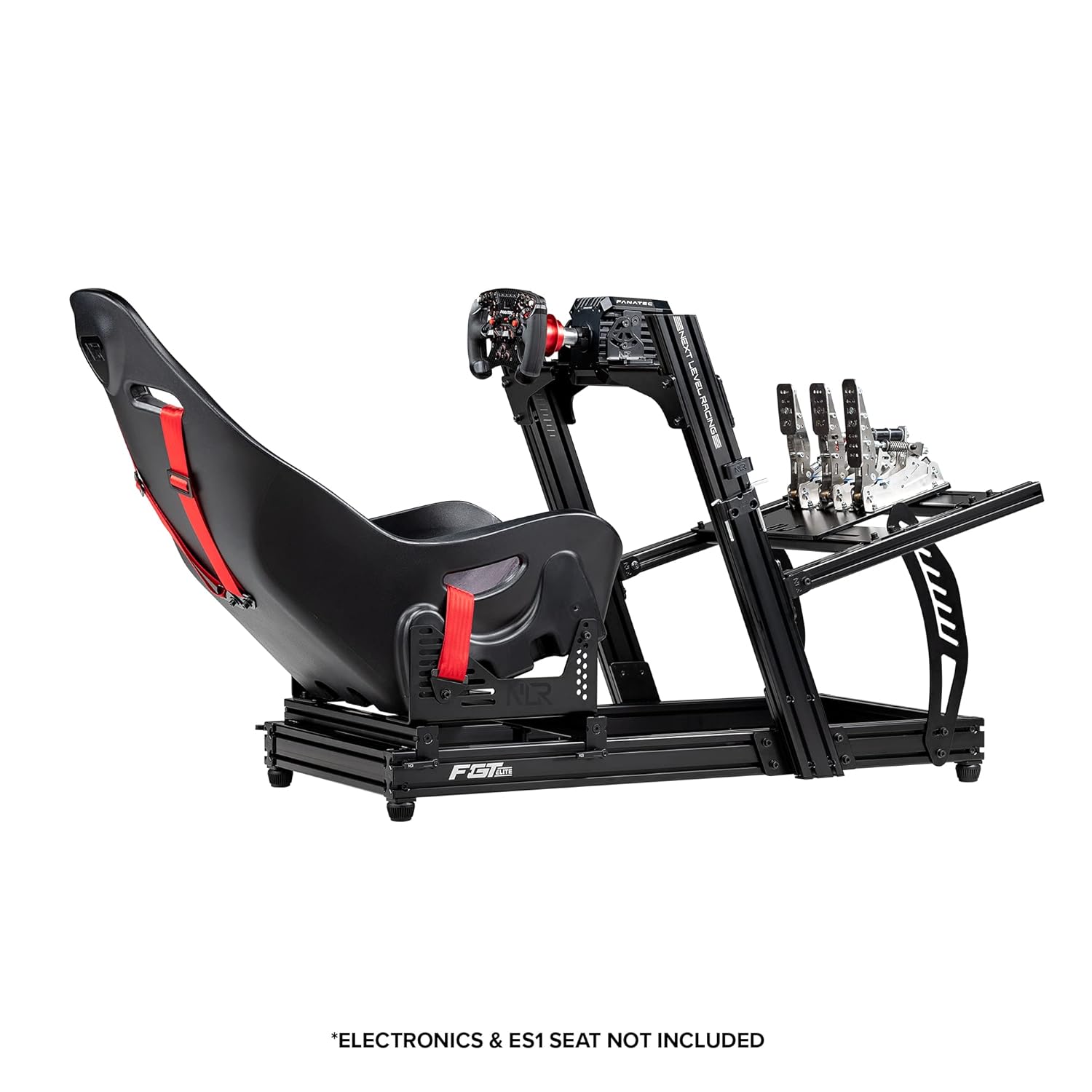 Next Level Racing F-GT Elite Lite Simulator Cockpit Front & Side Mount H7882