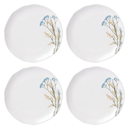 Lenox Wildflowers Piece Dinnerware Set, 12 Count, White