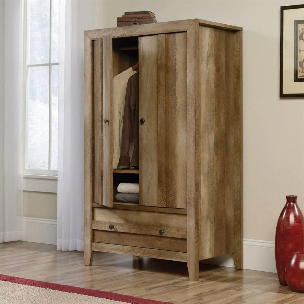 Allora Armoire in Craftsman Oak C9981