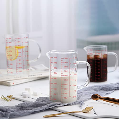 Luvan 1 Gallon Measuring Pitcher with Spout and Handle, 134oz Plastic Container K58179
