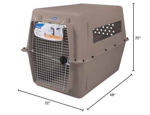 Petmate Ultra Vari Dog Kennel for Extra Large Dogs, Heavy Duty Travel Crate, 48 in. Long J484
