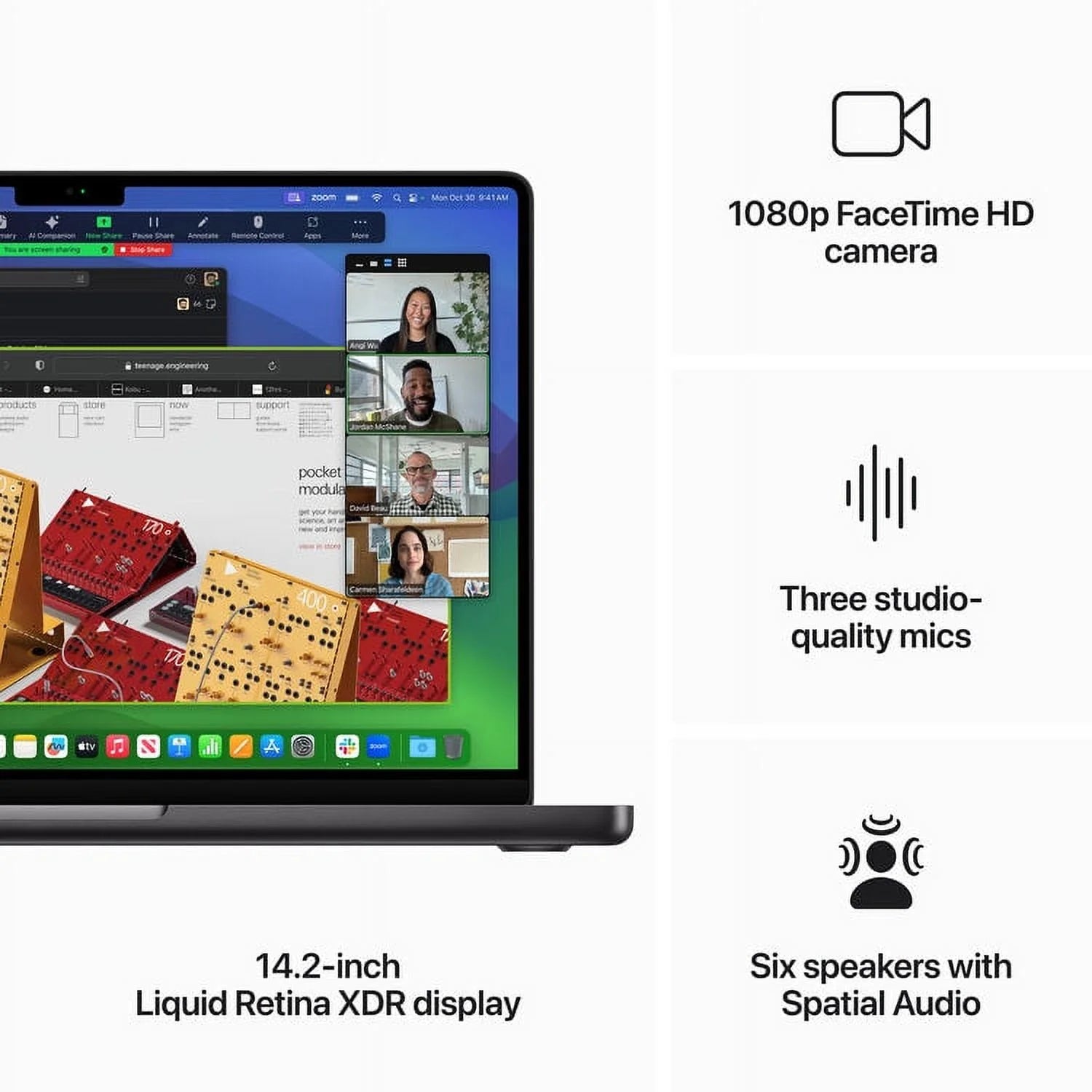 Apple MacBook Pro 14-in M3 Pro 18GB 1TB Space Black B163960