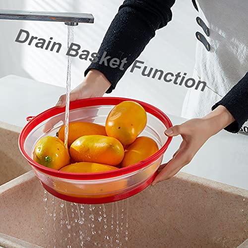 Collapsible Microwave Lid with Vent, 10.5 Inch Splatter Cover, BPA Free S257