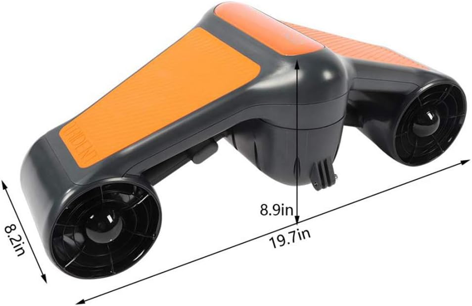 Electric Sea Scooter Water Propeller with Battery, Orange P876