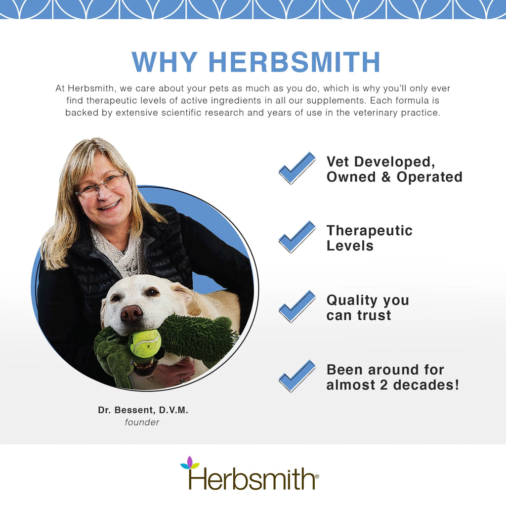 Herbsmith Organic Milk Thistle for Dogs and Cats Liver Supplement, 500g Powder L633