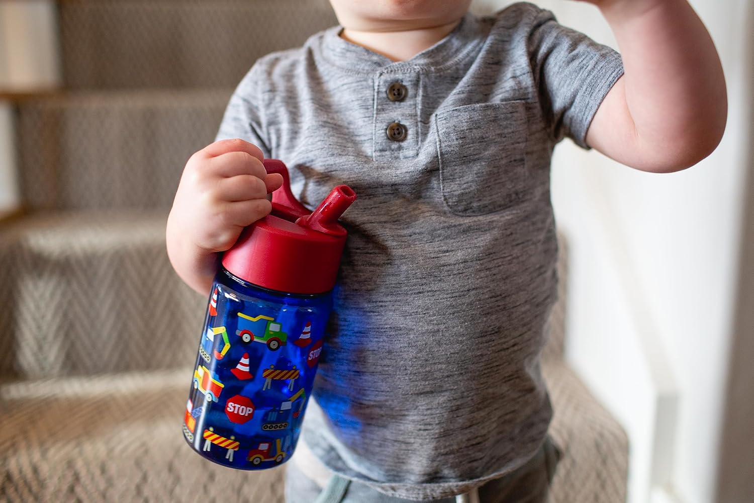 Simple Modern CoComelon Kids Water Bottle 12oz with Straw Lid V56600