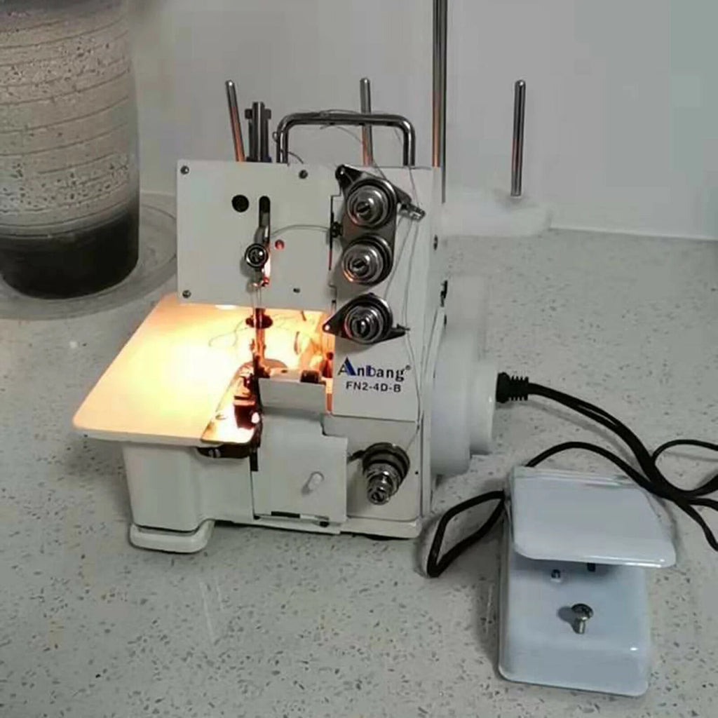 Serger Overlock Sewing Machine FN2-4D with Foot Controller E20736