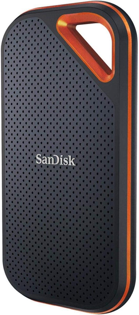 SanDisk Extreme PRO Portable 4TB USB 3.2 Type-C External SSD V2, 2-Pack K27878