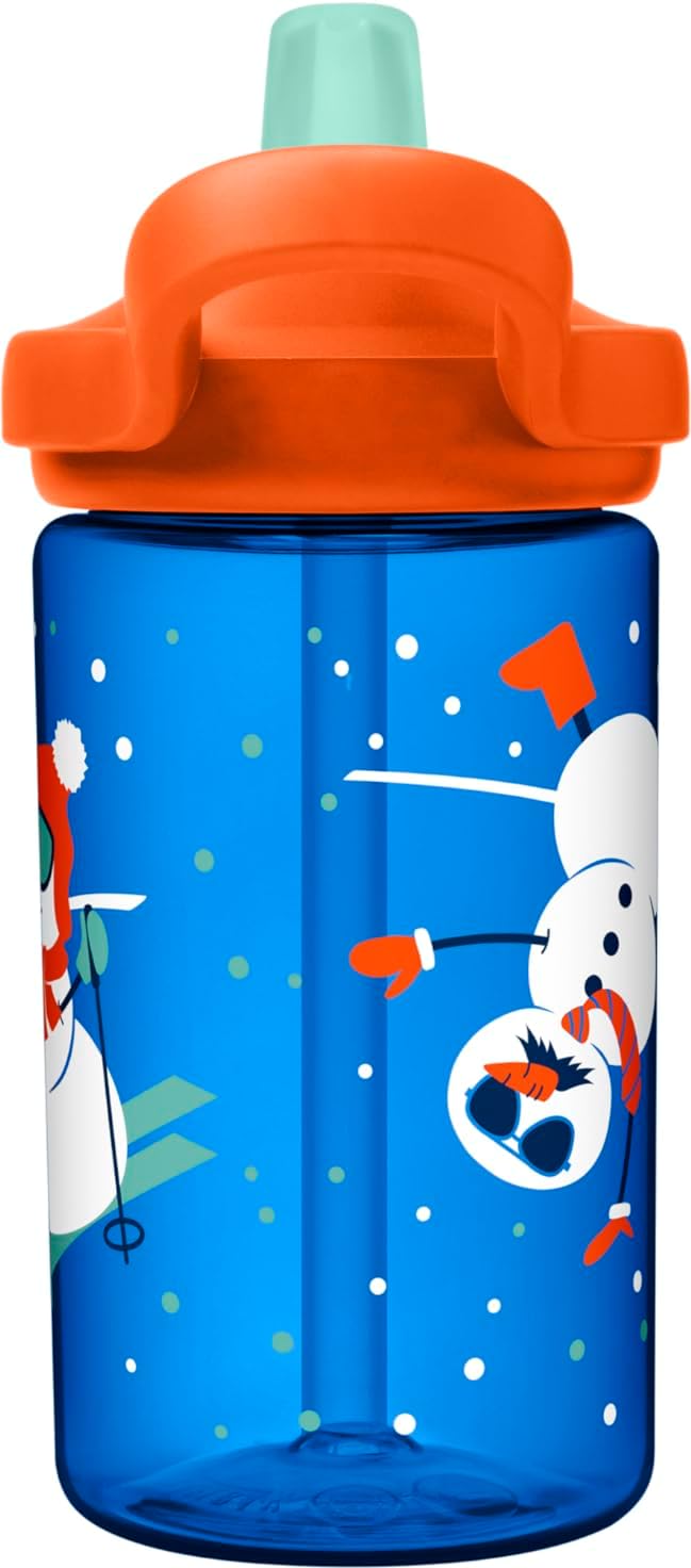 CamelBak Eddy+ 14 oz Kids Water Bottle with Straw Top, Leak-Proof W17661