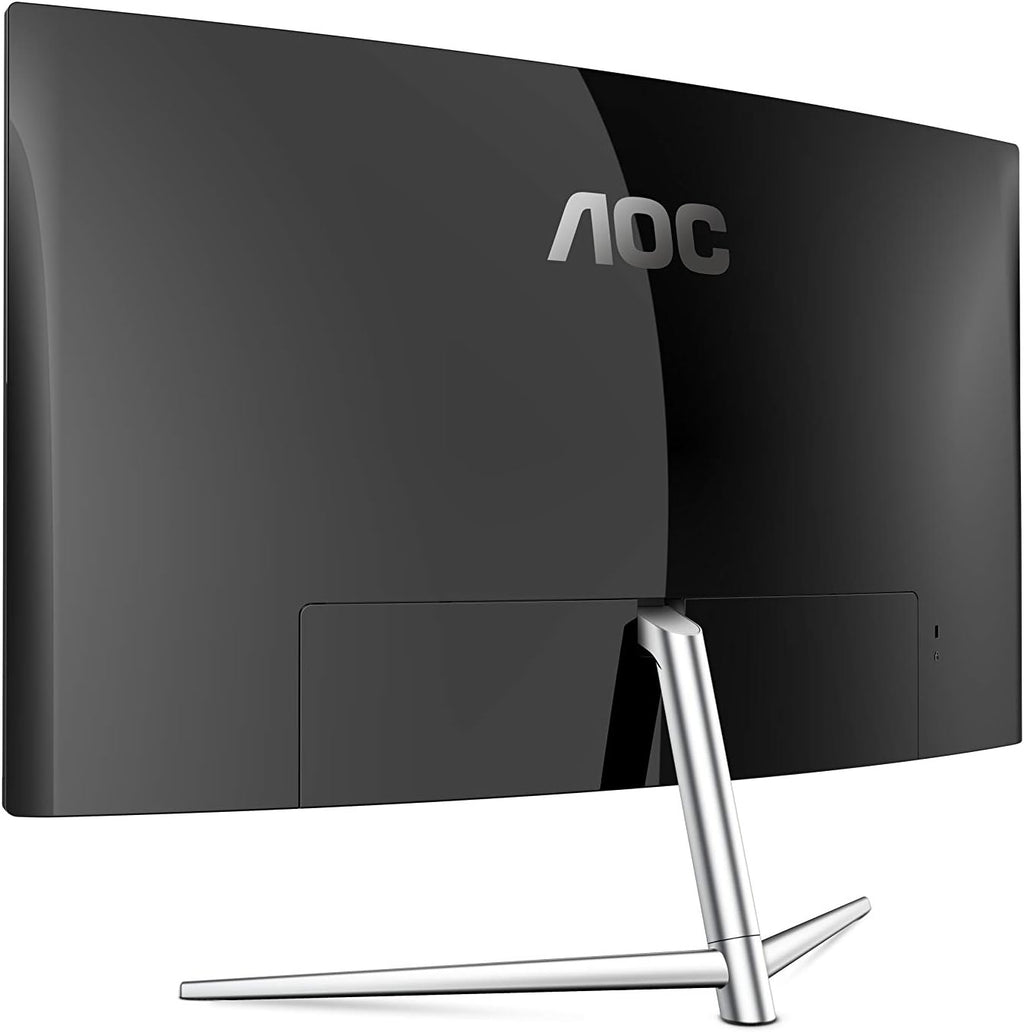 AOC C32V1Q 31.5" Full HD Curved Monitor, 75Hz, Frameless, Black Y567