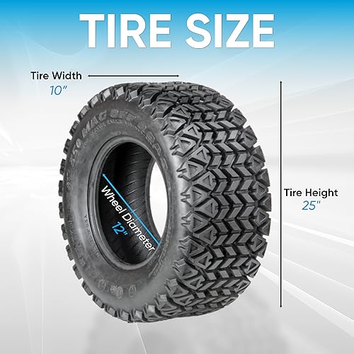 OTR 350 Mag All Terrain ATV/UTV Tire 25x10.00-12 D325