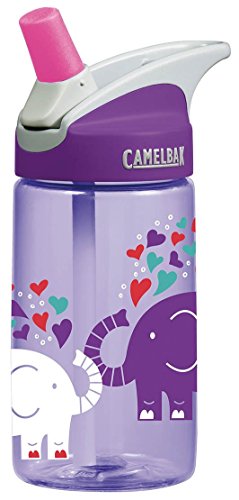 CamelBak eddy Kids Water Bottle - CamelBak Kids Big Bite Valve - Spill Proof - Water Bottle For Kids - BPA-Free Water Bottle - 12oz