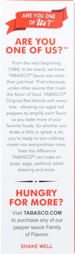 Tabasco Original Pepper Sauce, 2 oz (2 Pack) D19714
