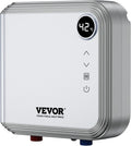 VEVOR Tankless Water Heater Electric, 7kw On Demand Instant Under Sink Water Boiler, Digital Temperature Display & Easy Installation & 24-Hour Water Supply, For Kitchen Bathroom Faucet And Shower