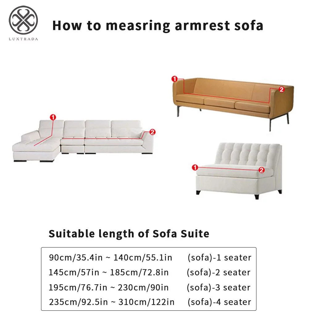 Luxtrada Stretch Slipcover for Sofa Couch Chair Loveseat G8227
