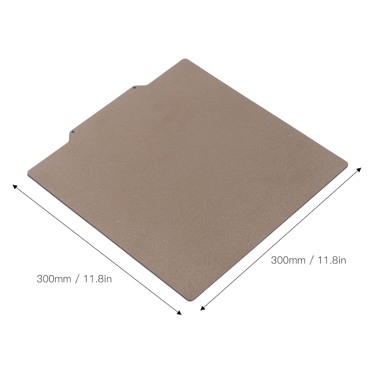 3D Printer Build Plate Carbon Fiber PET Textured PEI Spring Steel Sheet F6852