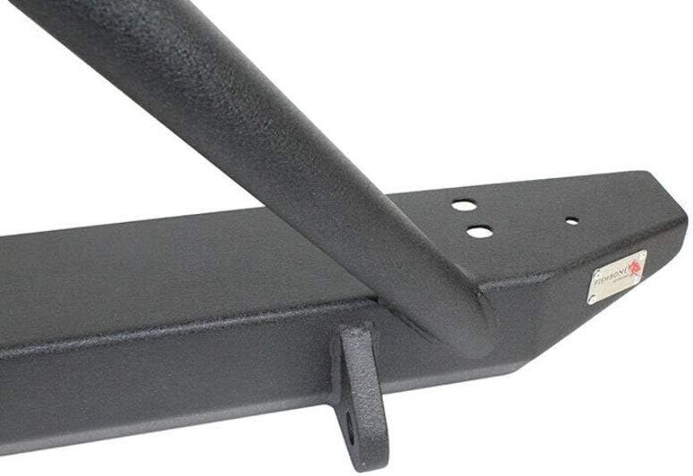 Fishbone Offroad Jeep TJ Front Bumper with Stinger 97-06 Wrangler Steel Black M6179