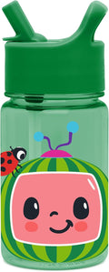Simple Modern CoComelon Kids Water Bottle Plastic BPA-Free Tritan Cup with Leak Proof Straw Lid | Reusable and Durable for Toddlers, Boys | Summit Collection | 12oz, CoComelon Watermelon