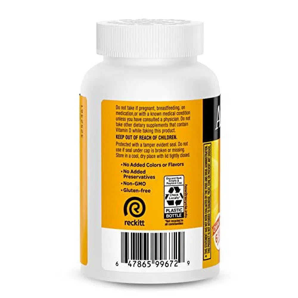 Airborne Vitamin C 500mg Capsules with Zinc & Selenium, 60ct F33038