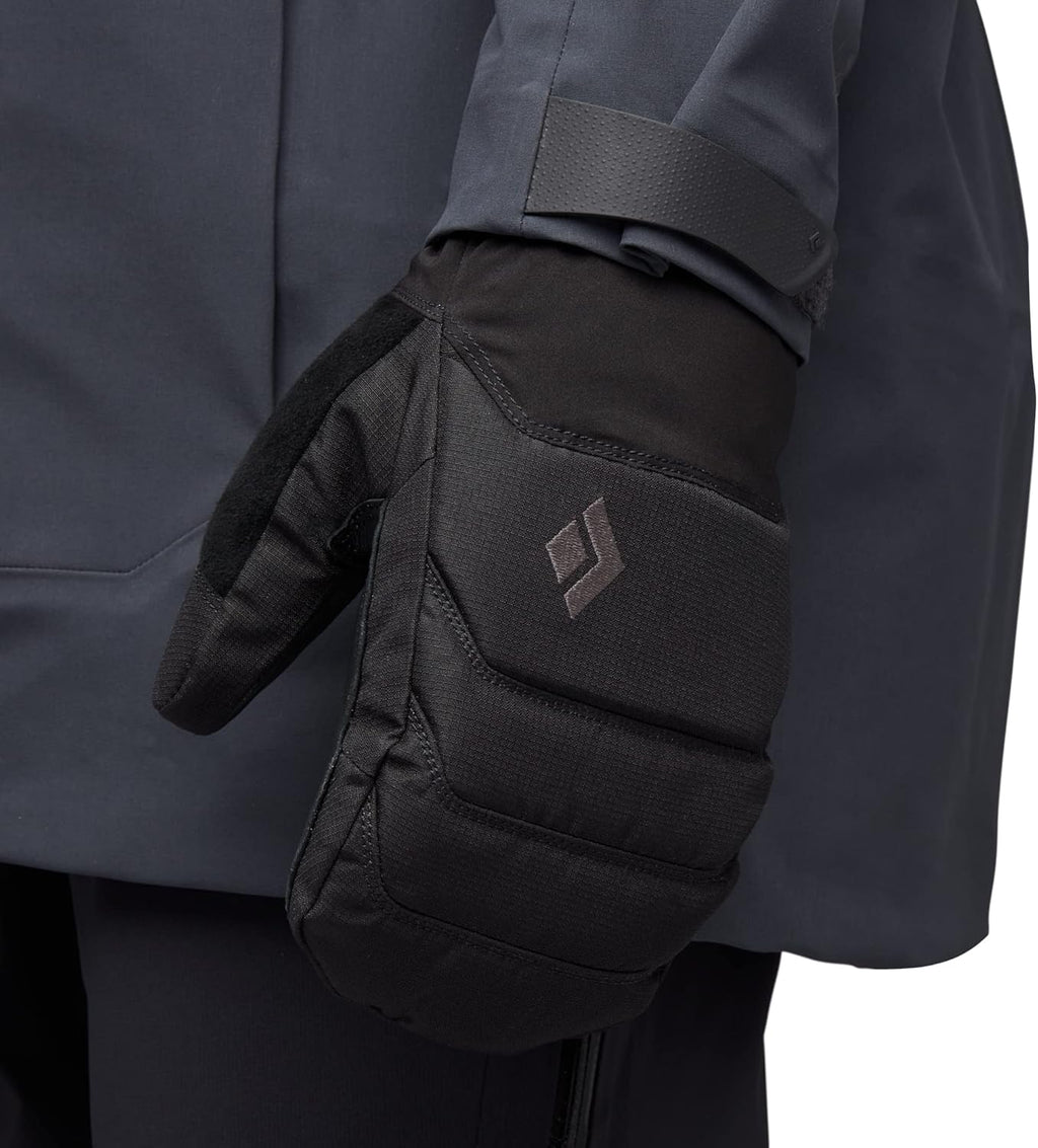 BLACK DIAMOND Equipment Mission Mx Mitts - Black - Large K995