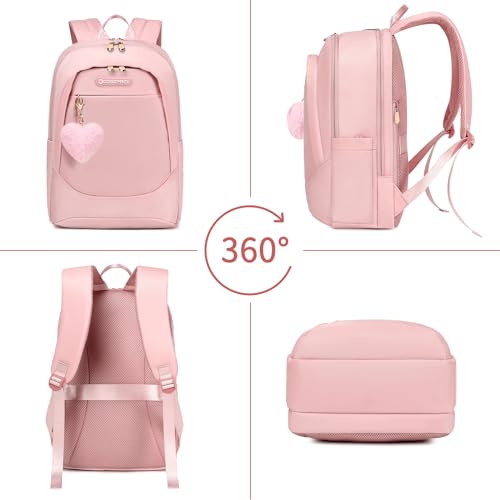Women's 15.6 Inch Waterproof Laptop Backpack for School T4885