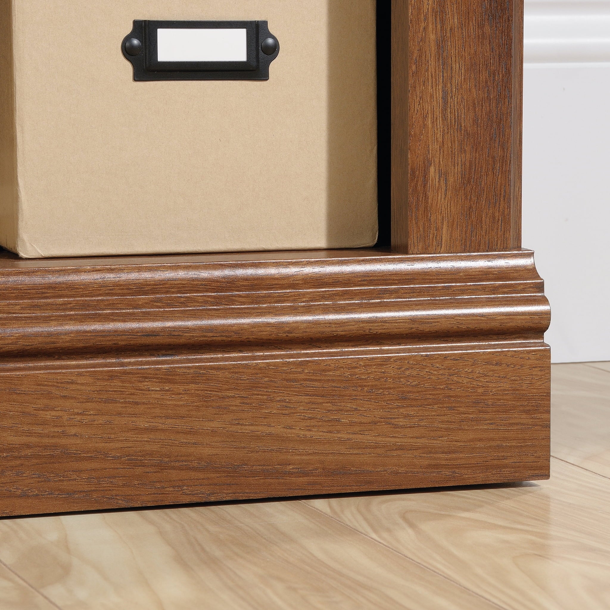 Sauder Select 2-Shelf Bookcase, Oiled Oak N9379