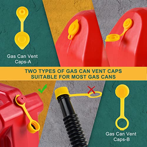 Gas Can Spout Replacement Nozzle Kit Black for 1/2/5/10 gal F448