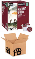 Pacific Bold Coffee, Dark, 120 K-Cup Pods, (Packaging May Vary) By Kirkland Signature