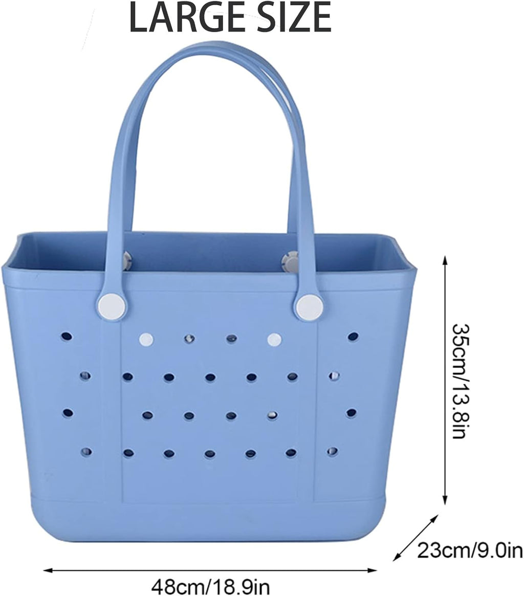X Large Rubber Beach Bag Waterproof Sandproof Tote A137