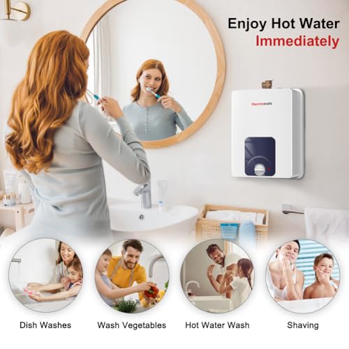 thermomate Mini Tank Water Heater Electric, 2.5 Gallon Under Sink, 120V E908189